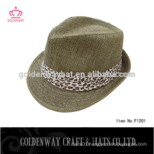 leopard fedora hats rack wholesale